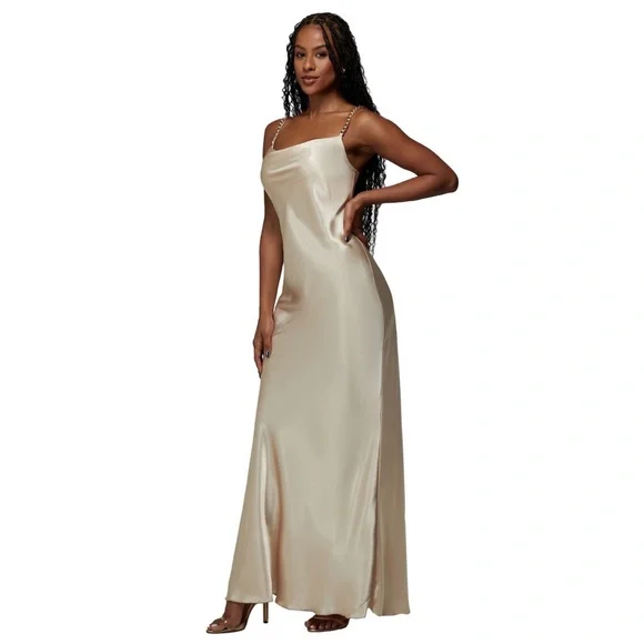 Bebe Maxi Slip Dress - Picture 8 of 8